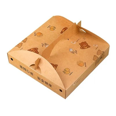 Přizpůsobitelný box na pizzu pro balení s sebou