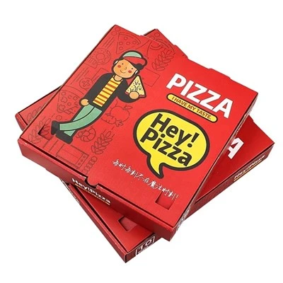 Přizpůsobitelné recyklovatelné barevné krabice na pizzu