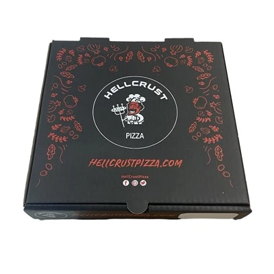 Personalizovaná krabička na pizzu s rozvozem luxusní vlnité lepenky